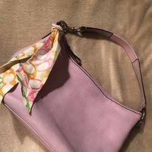 Coach Lilac Leather handbag